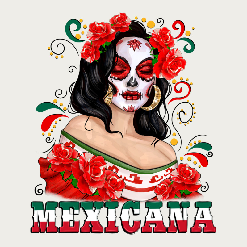 Mexicana With Skull Girl Zipper Hoodie by texasbilliewilder | Teevron