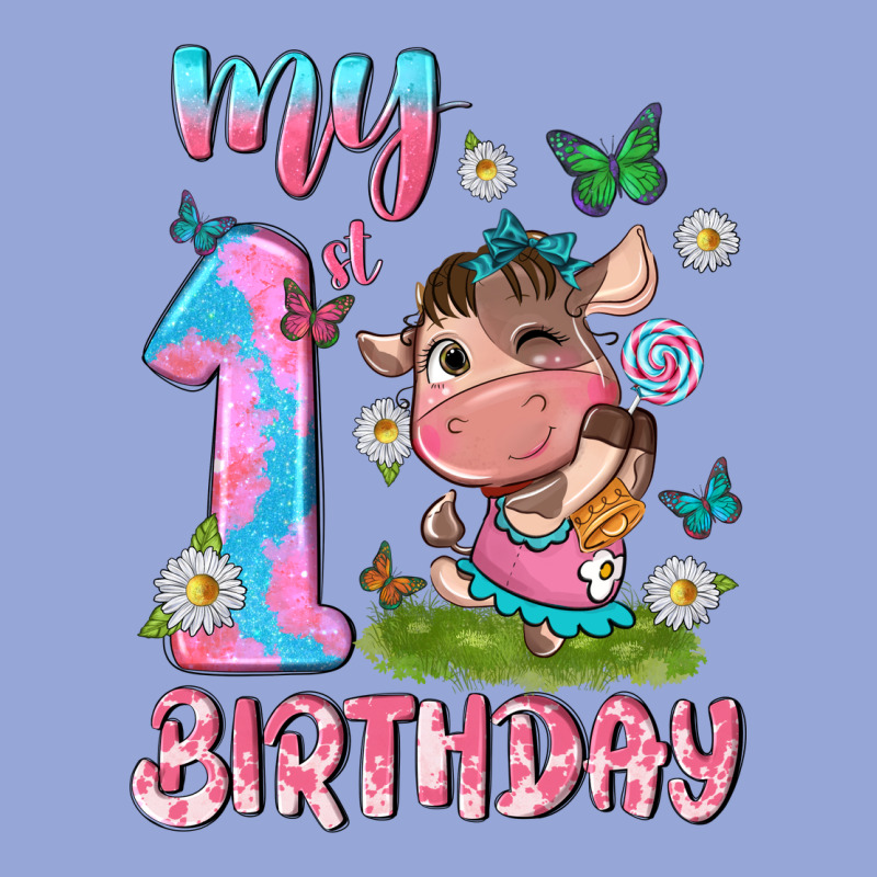 My 1 St Birthday With Little Cute Cow Classic Tee by NancyCooperArtShop | Teevron