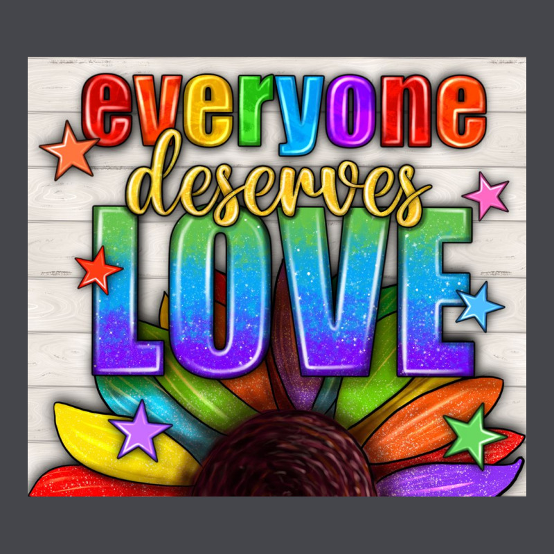 Everyone Deserves Love Pride Lgbtq+ Tumbler Long Sleeve Tee by BundleAndBundleShop | Teevron