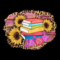 Books Sunflower Back To School Background Premium Tee | Teevron