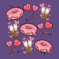 Valentines Day Doodles Vintage Hoodie | Teevron