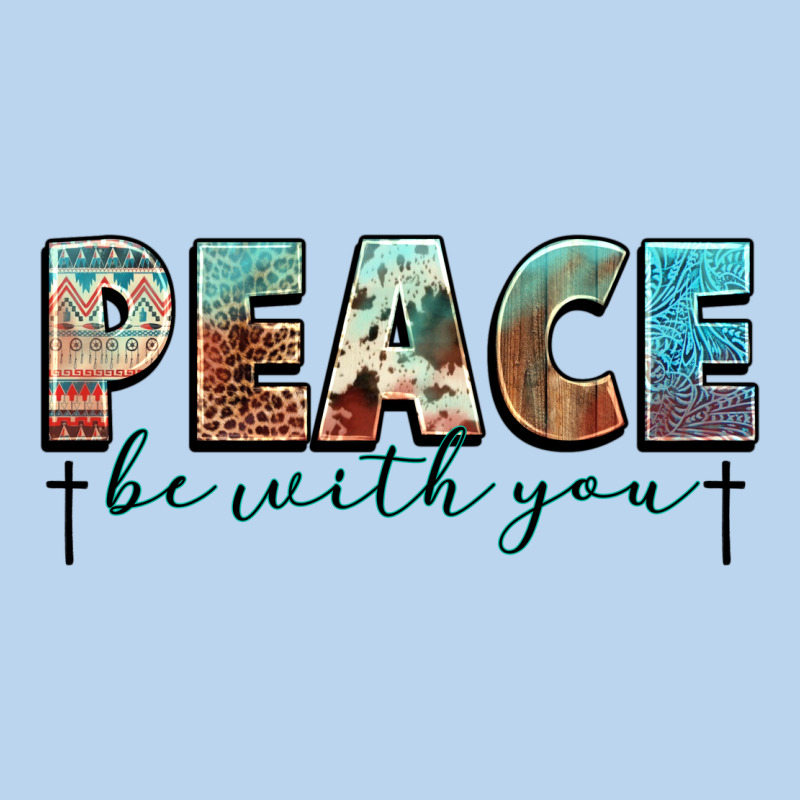 Peace Be With You Cross Classic Tee by NancyCooperArtShop | Teevron