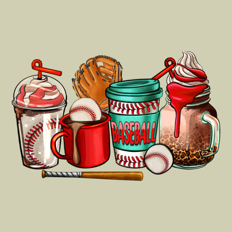 Baseball Coffee Cup Heavy Core Tee by AdoDesignShop | Teevron