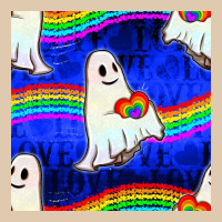 Pride Lgbtq Ghosts And Heart With Rainbow Seamless Heavyweight Sweatshirt | Teevron