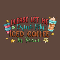 Please Let Me Drink My Iced Coffee In Peace Classic Tee | Teevron