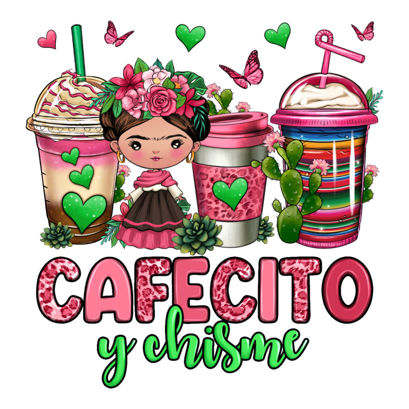 Cafecito Y Chisme Coffee Cups Premium Tee by Jasminsmagicworld | Teevron