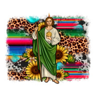 san judas leopard cowhide sunflower background | Teevron