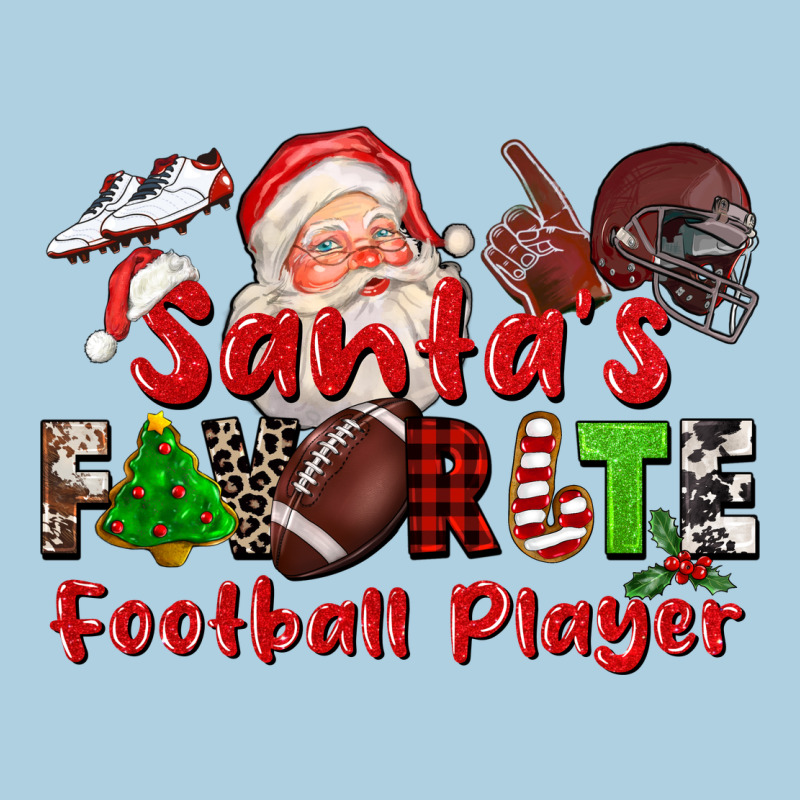 Santas Favorite  Football Player Premium Hoodie by CowGirlArtShop | Teevron