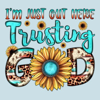 I'm Just Out Here Trusting God Ladies Tee | Teevron