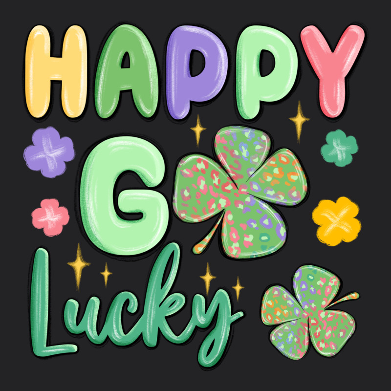 Happy Go Lucky Vintage Tee by MaliasSmallBusiness | Teevron