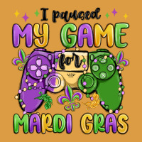 I Paused My Game For Mardi Gras Urban Heavy Tee | Teevron