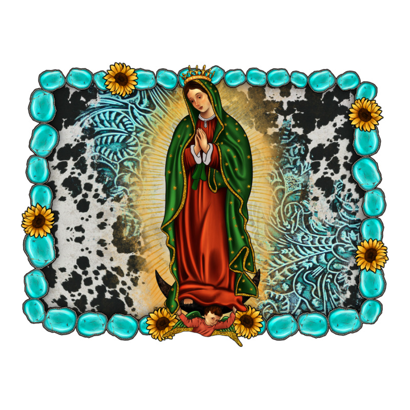 Gemstone Our Lady Of Guadalupe Premium Hoodie by JahusDesignShop | Teevron
