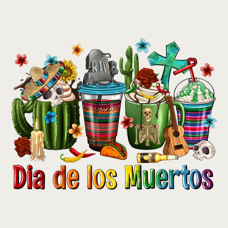Mexican Dia De Los Muertos Coffee Cups Zipper Hoodie by texasbilliewilder | Teevron