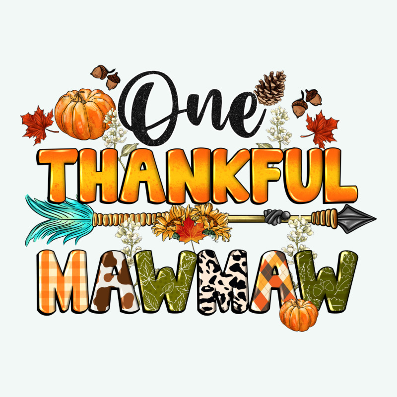 One Thankful Mawmaw Premium Hoodie by CowGirlArtShop | Teevron