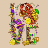 Love Crawfish Mardi Gras Heavyweight Sweatshirt | Teevron