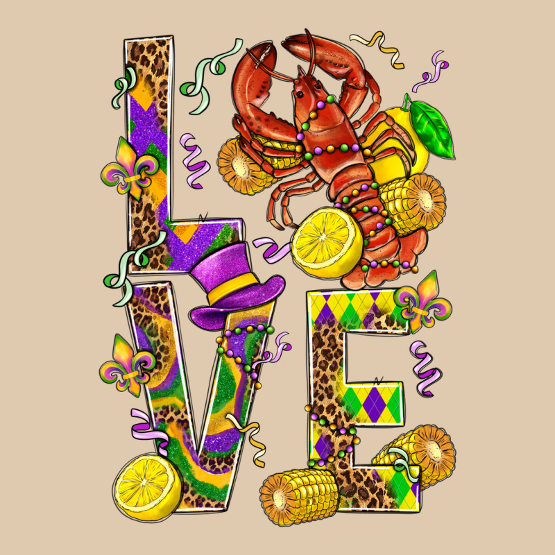 Love Crawfish Mardi Gras Heavyweight Sweatshirt by BundleAndBundleShop | Teevron