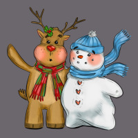 Christmas Reindeer Snowman Premium Sweatshirt | Teevron