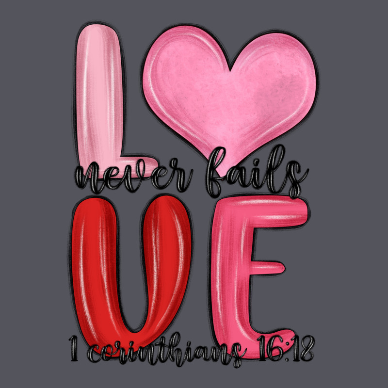 Love Never Fails Valentine S Day Vintage Hoodie by MaliasSmallBusiness | Teevron