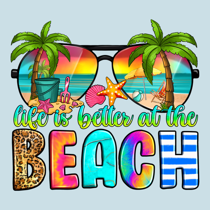 Life Is Better At The Beach Ladies Tee by RanaPortraitStore | Teevron