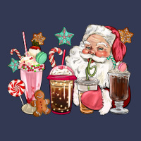 Pink Santa Christmas Santa Coffe Cups Heavyweight Hoodie | Teevron