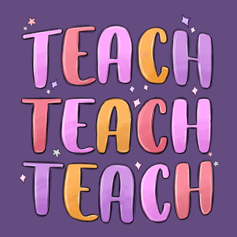 Teach Teach Varsity Vintage Hoodie by MaliasSmallBusiness | Teevron