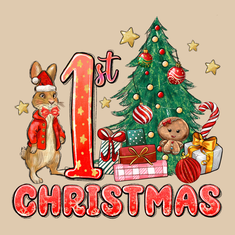 Red Christmas Bunny 1st Christmas Classic Tee by MaliasSmallBusiness | Teevron