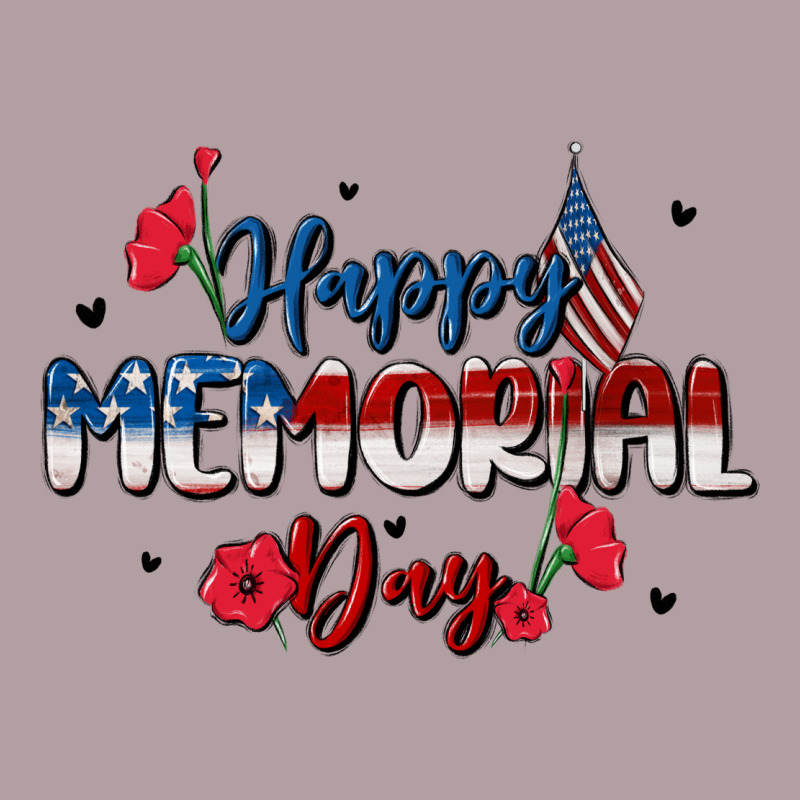 Happy Memorial Day Vintage Hoodie by MaliasSmallBusiness | Teevron
