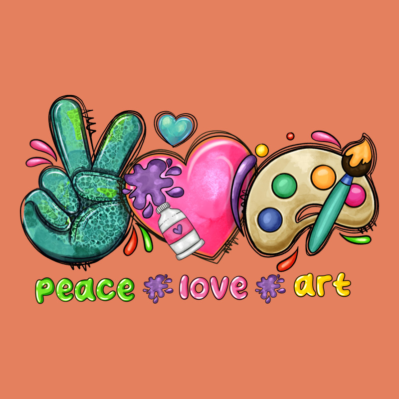 Peace Love Art Classic Tee by NancyCooperArtShop | Teevron