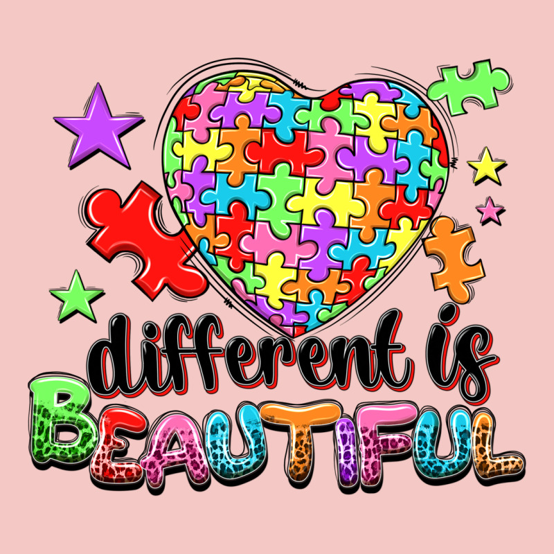 Different Is Beautiful Urban Heavy Tee by NancyCooperArtShop | Teevron