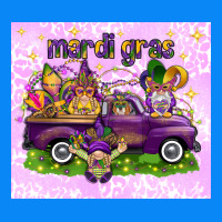 Mardi Gras With Gnomes Zipper Hoodie | Teevron