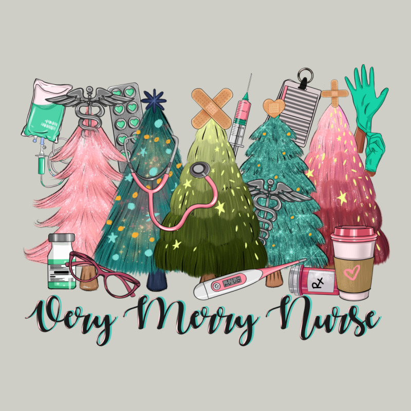 Verry Merry Nurse Heavyweight Hoodie by CowGirlArtShop | Teevron