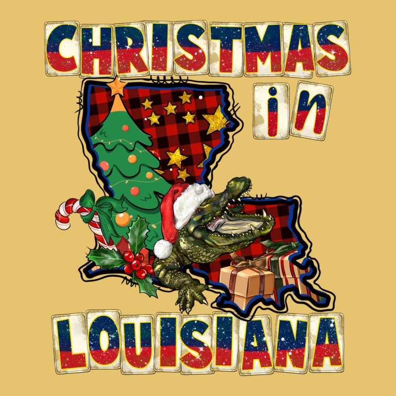 Christmas In Louisiana Premium Sweatshirt by CowGirlArtShop | Teevron