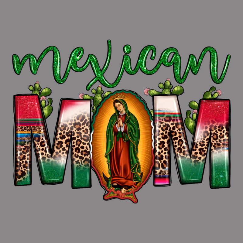 Mexican Mom Our Lady Of Guadalupe Leopard Vintage Tee by JahusDesignShop | Teevron