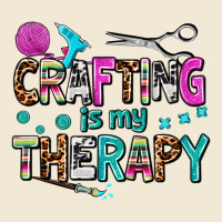 Crafting Is My Therapy Ladies Tee | Teevron