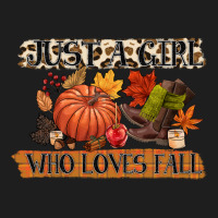 Just A Girl Who Loves Fall Heavyweight Hoodie | Teevron