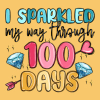 I Sparkled My Way Through 100 Days Vintage Hoodie | Teevron