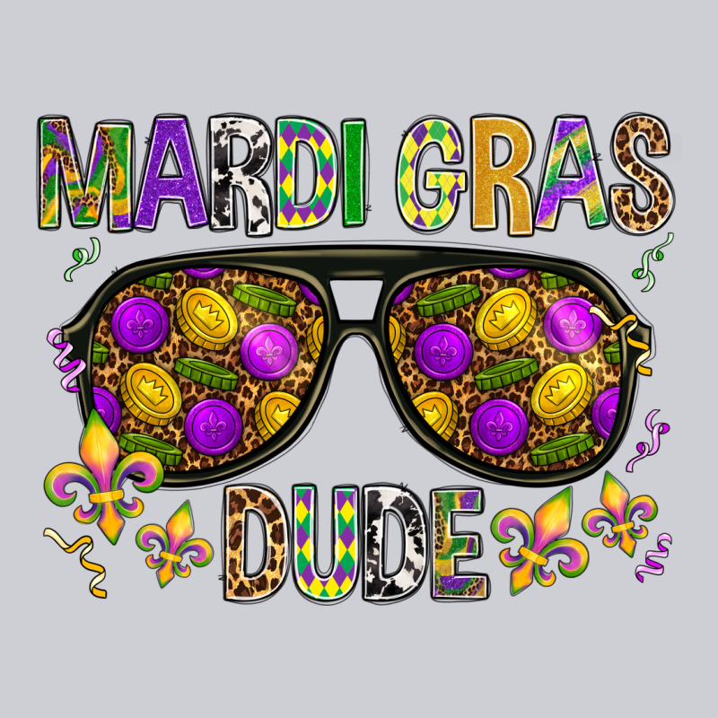 Mardi Gras Dude Heavyweight Sweatshirt by BundleAndBundleShop | Teevron