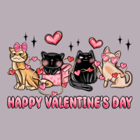 Happy Valentines Day Cats Vintage Tee | Teevron