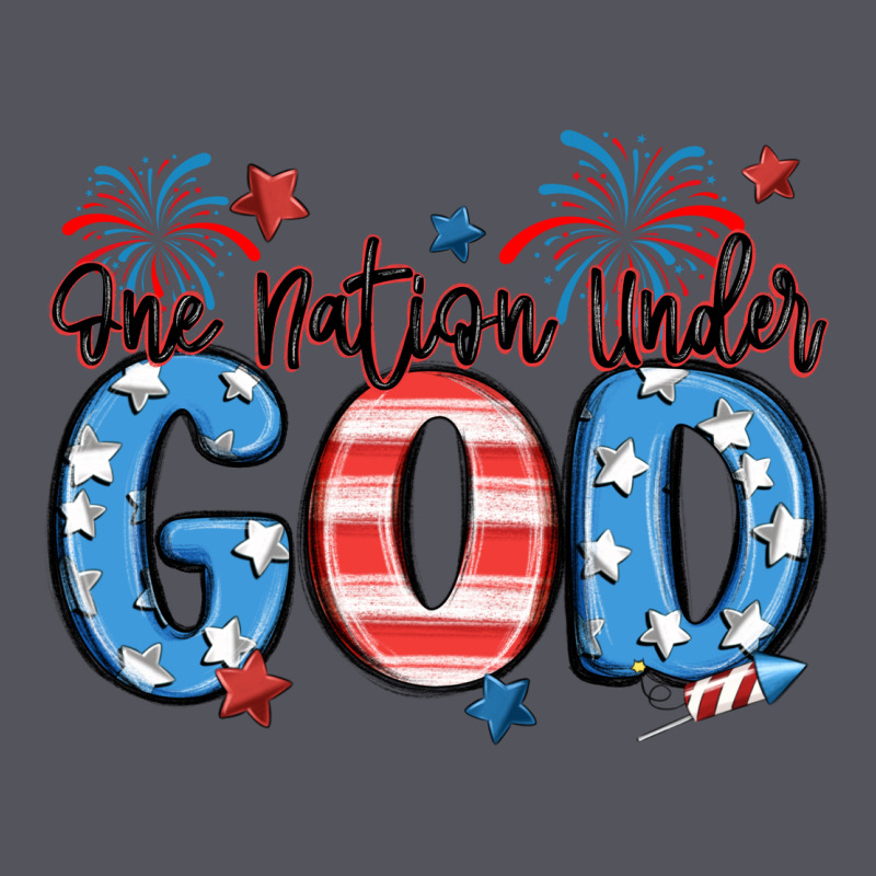 One Nation Under God Vintage Hoodie by MaliasSmallBusiness | Teevron