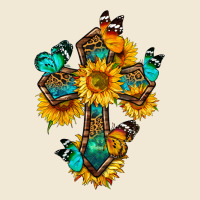 Cross With Butterfly Premium Tee | Teevron