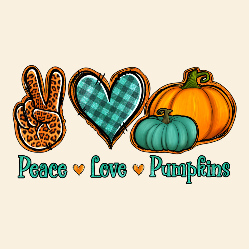 Peace Love Pumpkins Vintage Hoodie by Jasminsmagicworld | Teevron