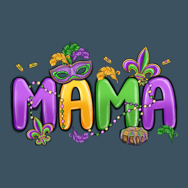 Mardi Gras Mama Urban Heavy Tee by MaliasSmallBusiness | Teevron