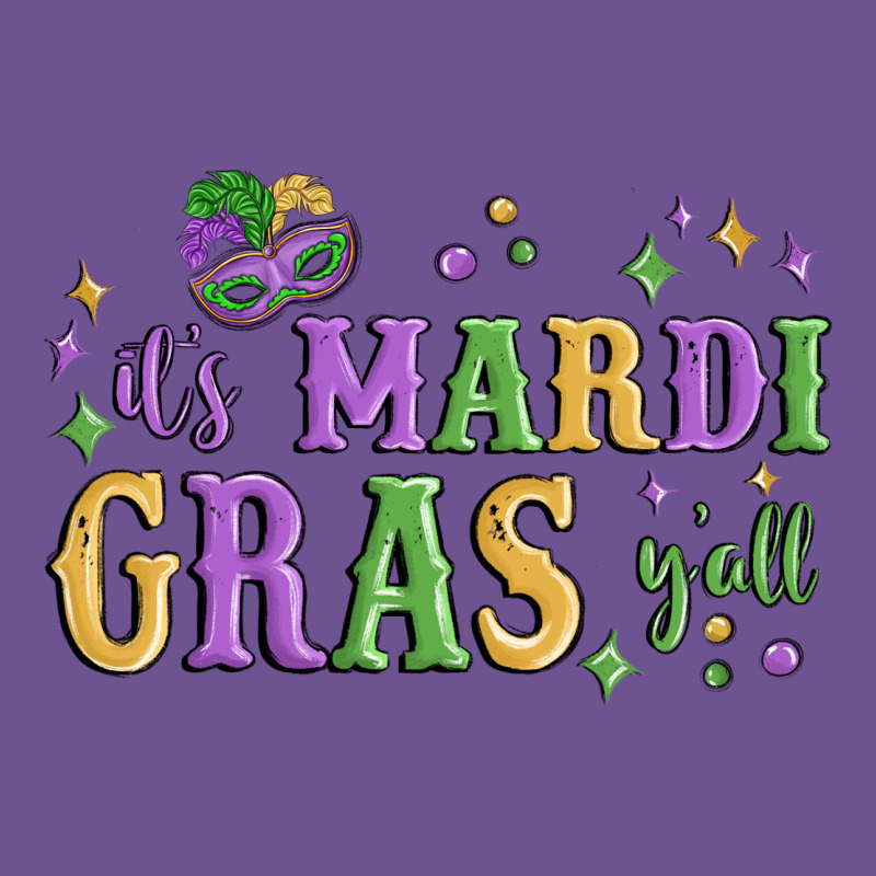It's Mardi Gras Y'all Vintage Tee by MaliasSmallBusiness | Teevron