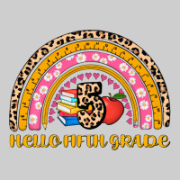 Back To School Rainbow Hello Fifth Grade Premium Tee | Teevron