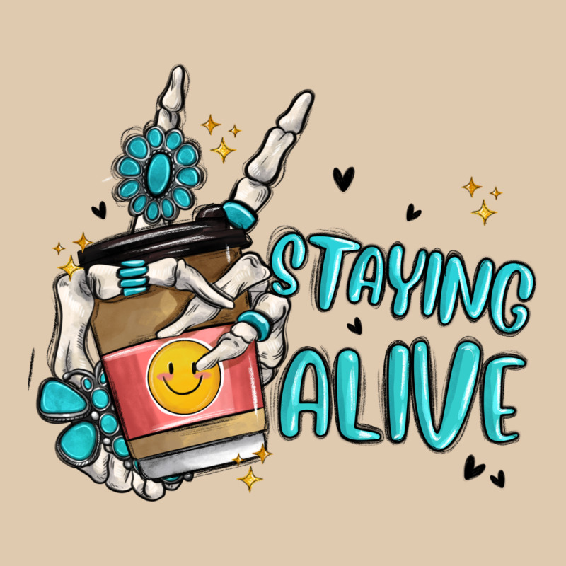 Staying Alive Classic Tee by MaliasSmallBusiness | Teevron