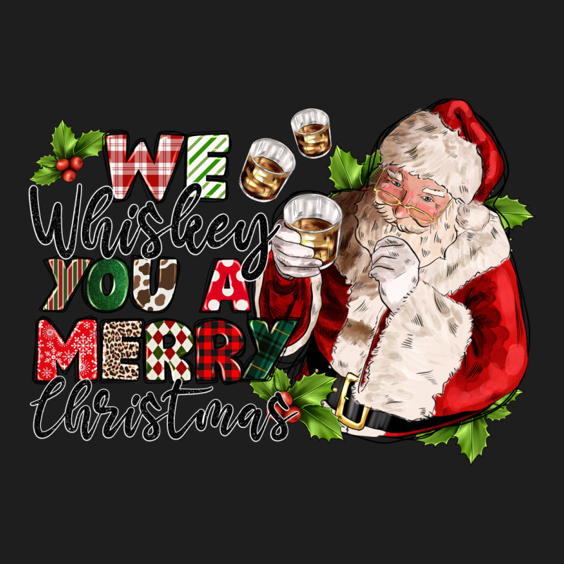 We Whiskey You A Merry Christmas Heavyweight Hoodie by CowGirlArtShop | Teevron