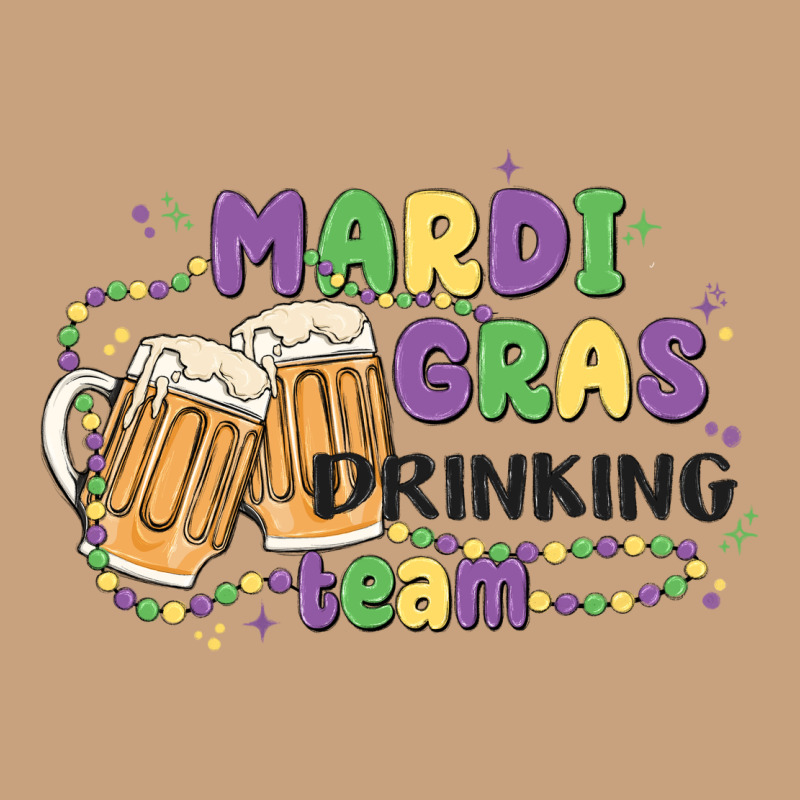 Mardi Gras Drinking Team Vintage Tee by MaliasSmallBusiness | Teevron