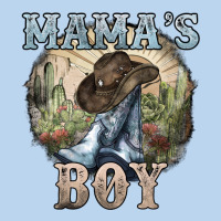 Mamas Boy Western Cowboy Boots Cactus Classic Tee | Teevron