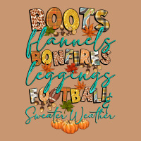 Boots Flannels Bonfires Football Heavyweight Hoodie | Teevron