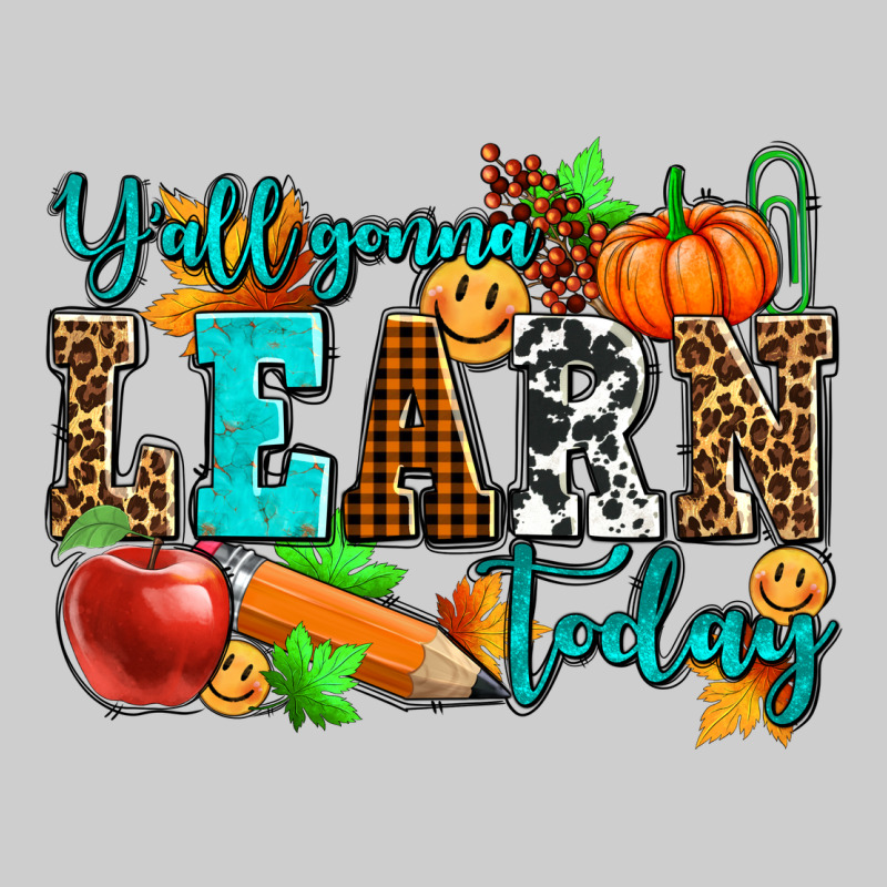 Y'all Gonna Learn Today Pumpkin And Pen Premium Tee by AdoDesignShop | Teevron
